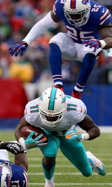Dolphins' playoff hopes take hit in shutout loss to Bills